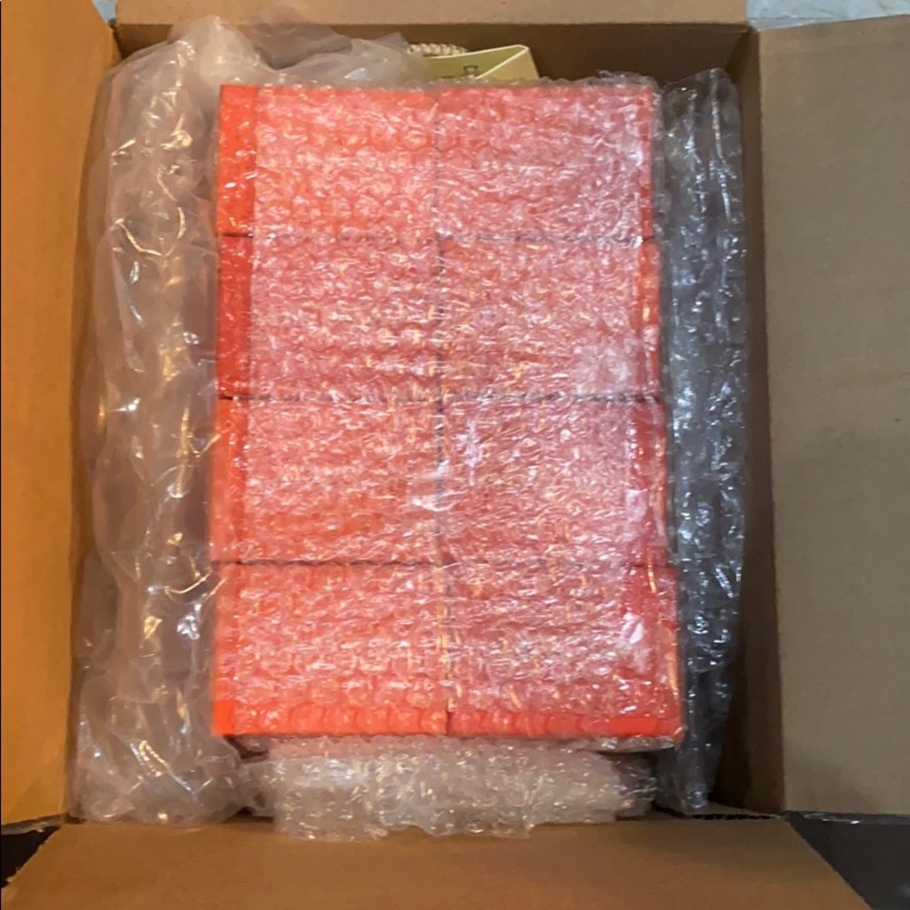 56 JA boxes, 45 pouches, 37 cards